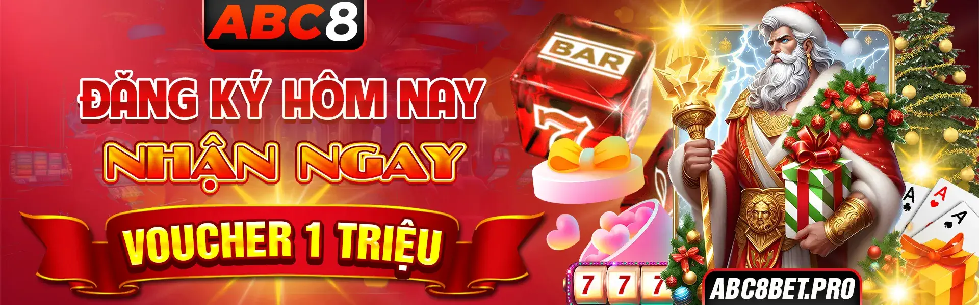 Đăng ký hôm nay nhận voucher 1 triệu từ Abc8